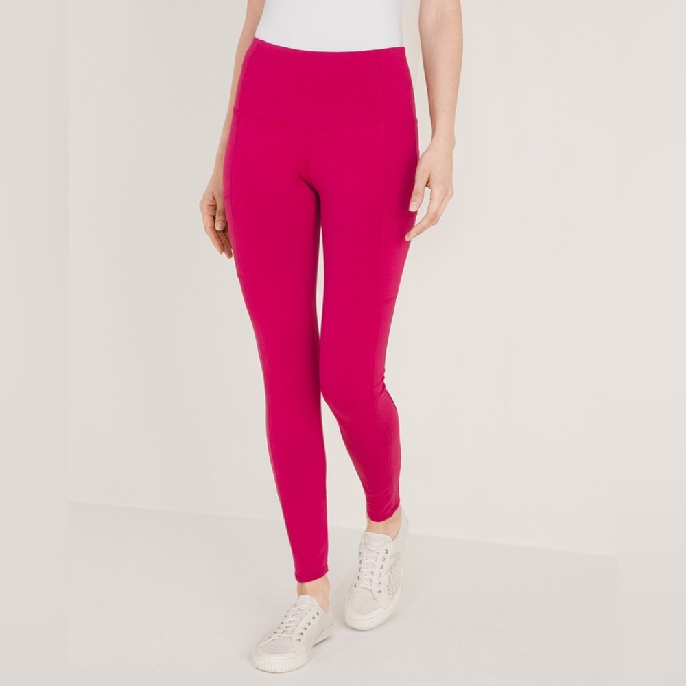 NWT Chico's Zenergy Side-Pocket Ankle‎ Leggings Size 8/10 Chico's 1 Activewear